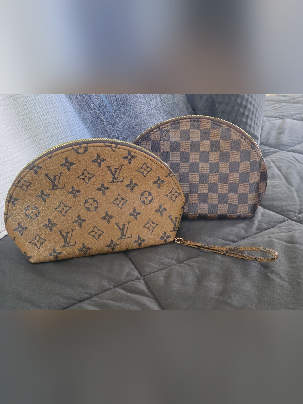 Monogram Makeup Bags